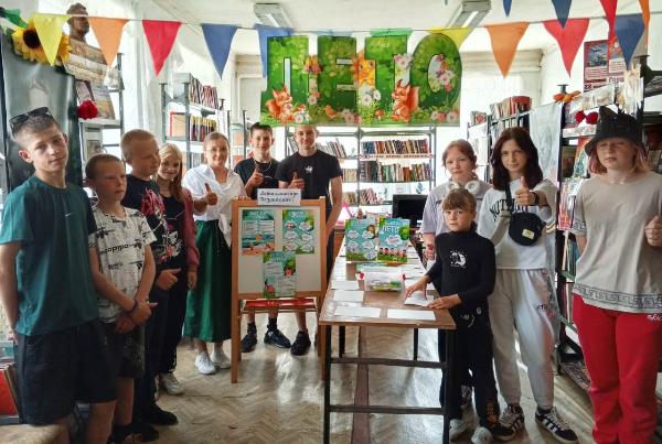 «Лето классное - безопасное» познавательно-игровой час в Калиновской сельской библиотеке