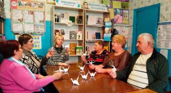 «Журавли нашей памяти». Дубровская сельская библиотека