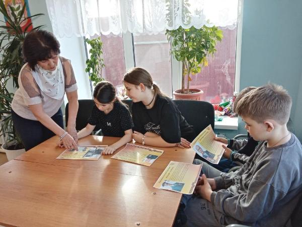 «Пусть мужество ваше нам будет примером». Поповская сельская библиотека