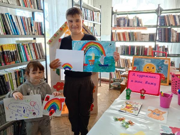 «Я художник, я так вижу!». Калиновская сельская библиотека