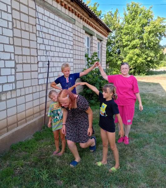 «День летних подвижных игр». Калиновская сельская библиотека