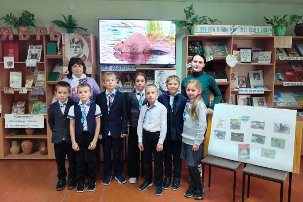 «Бобрый день» эко-досье. Меркуловская сельская библиотека