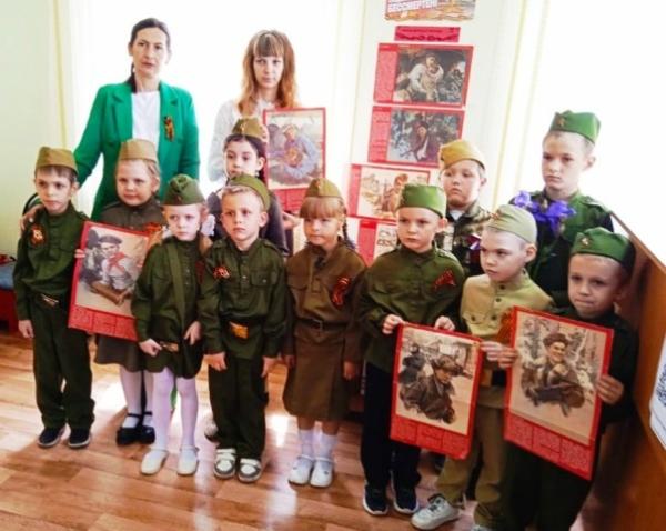 «Победный май!». Калининская сельская библиотека