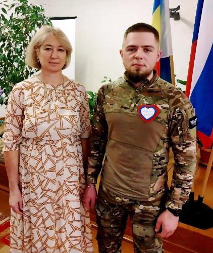 «Встреча с героем специальной военной операции». Андроповская сельская библиотека