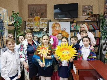 «Как на масленой неделе…». Базковская детская библиотека