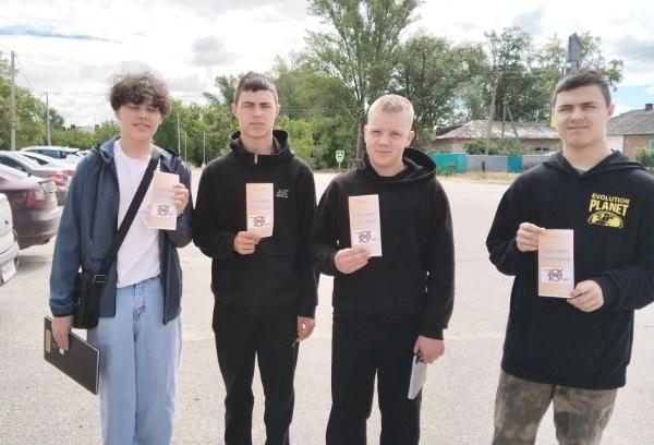 «Наш мир без вредных привычек». Дубровская сельская библиотека