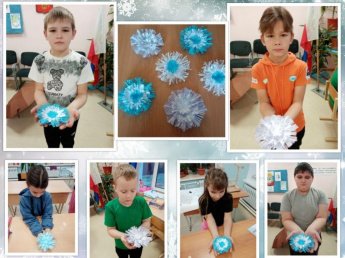 «Снежинка на ладошке». Терновская сельская библиотека