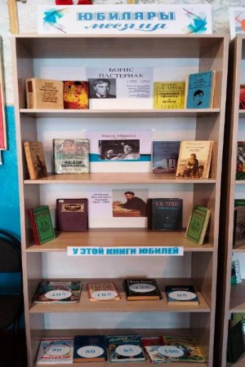 Юбиляры месяца. Дубровская сельская библиотека
