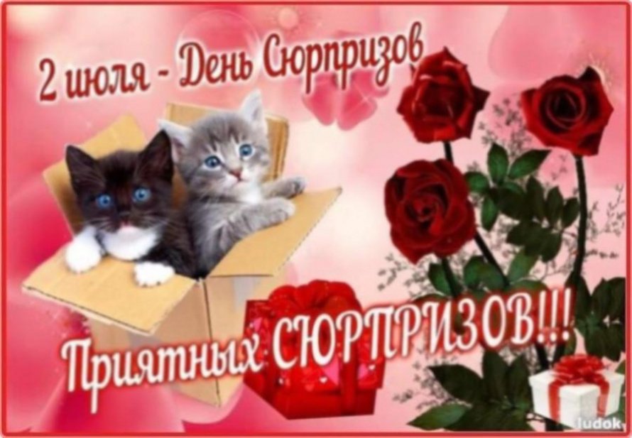  2 июля  – День сюрпризов. 